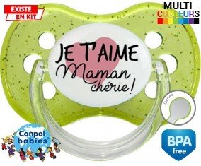 Je t'aime maman chérie style 2: Sucette Cerise-su7.fr