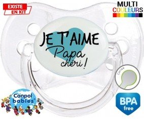 Je t'aime papa chéri style2: Sucette Cerise-su7.fr