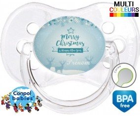Christmas rennes + prénom: Sucette Cerise-su7.fr