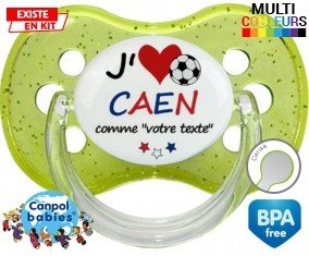 J'aime caen + prénom : Sucette Cerise