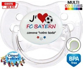 J'aime fc bayern + prénom: Sucette Cerise-su7.fr