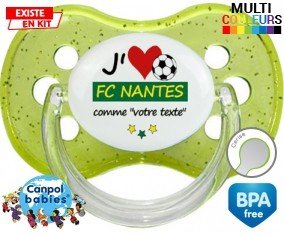 J'aime fc nantes + prénom: Sucette Cerise-su7.fr