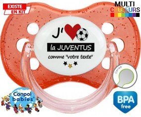 J'aime la juventus + prénom: Sucette Cerise-su7.fr