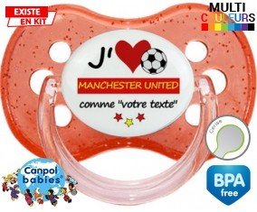 J'aime manchester united + prénom: Sucette Cerise-su7.fr