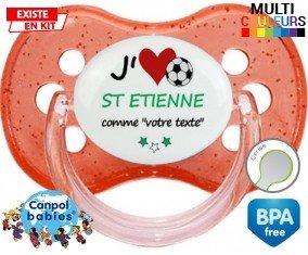 J'aime saint etienne + prénom: Sucette Cerise-su7.fr