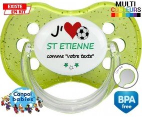 J'aime saint etienne + prénom: Sucette Cerise-su7.fr