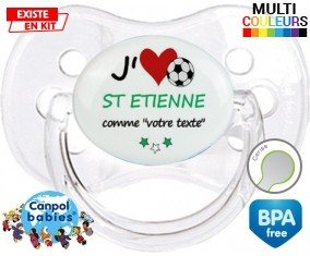 J'aime saint etienne + prénom: Sucette Cerise-su7.fr