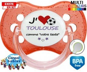 J'aime toulouse + prénom: Sucette Cerise-su7.fr