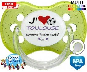 J'aime toulouse + prénom: Sucette Cerise-su7.fr