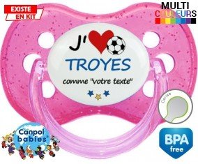 J'aime troyes + prénom: Sucette Cerise-su7.fr