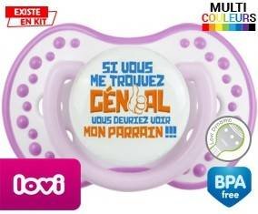 Si vous me trouvez génial, vous devriez voir mon parrain! : Sucette LOVI Dynamic