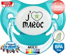 J'aime Maroc : Sucette Physiologique personnalisée