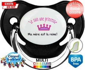 Je suis une princesse Ma mère est la reine: Sucette