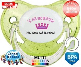 Je suis une princesse Ma mère est la reine: Sucette