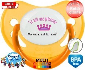 Je suis une princesse Ma mère est la reine: Sucette