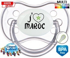 J'aime Maroc : Sucette Anatomique