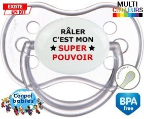 Râler c'est mon super pouvoir: Sucette Anatomique-su7.fr