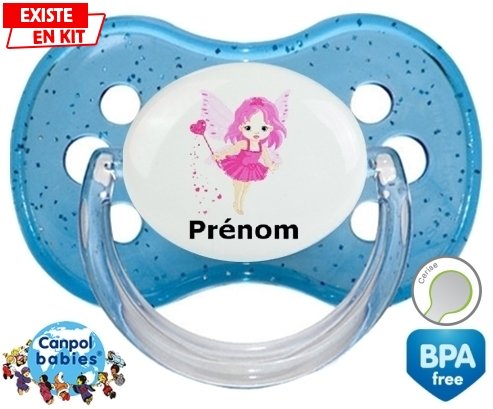 Fée rose (fille) + prénom: Sucette Cerise-su7.fr