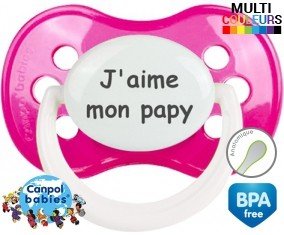 J'aime mon papy: Sucette Anatomique-su7.fr