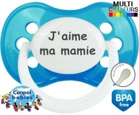 J'aime ma mamie: Sucette Anatomique-su7.fr