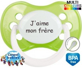 J'aime mon frère: Sucette Anatomique-su7.fr