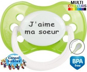 J'aime ma soeur: Sucette Anatomique-su7.fr