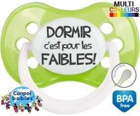 Dormir c'est pour les faibles: Sucette Anatomique-su7.fr