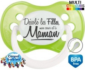 Humour Désolé les filles mon coeur est à maman: Sucette