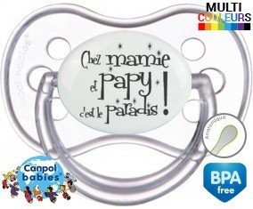 Chez mamie et papy c'est le paradis: Sucette Anatomique-su7.fr