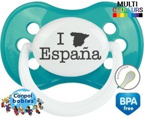 Originale i love espana: Sucette Anatomique-su7.fr