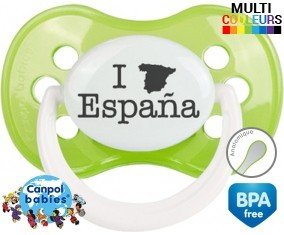 Originale i love espana: Sucette Anatomique-su7.fr