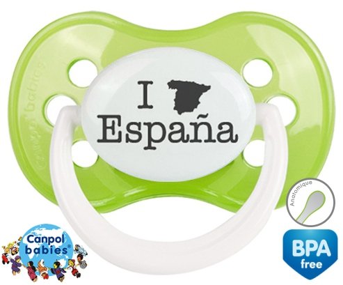 Originale i love espana: Sucette Anatomique-su7.fr