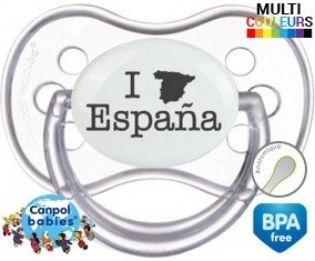 Originale i love espana: Sucette Anatomique-su7.fr