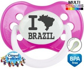 Originale i love brazil: Sucette Anatomique-su7.fr