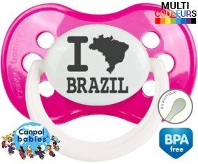 Originale i love brazil: Sucette Anatomique-su7.fr