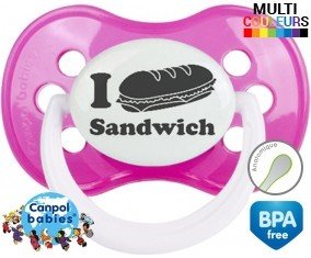Originale i love sandwich: Sucette Anatomique-su7.fr