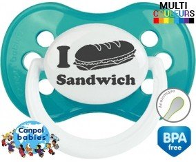 Originale i love sandwich: Sucette Anatomique-su7.fr