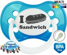 Originale i love sandwich: Sucette Anatomique-su7.fr