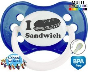 Originale i love sandwich: Sucette Anatomique-su7.fr