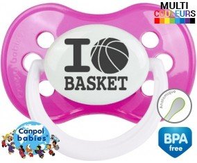 Originale i love basket: Sucette Anatomique-su7.fr