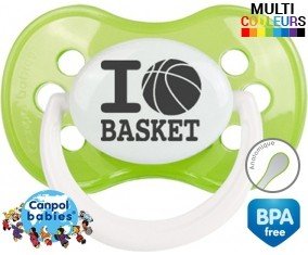 Originale i love basket: Sucette Anatomique-su7.fr