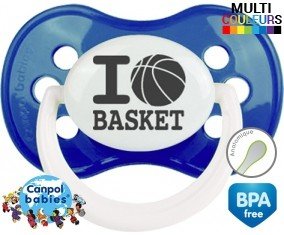 Originale i love basket: Sucette Anatomique-su7.fr