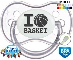 Originale i love basket: Sucette Anatomique-su7.fr