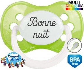 Bonne nuit: Sucette Anatomique-su7.fr