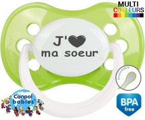 Coeur j'aime ma soeur: Sucette Anatomique-su7.fr