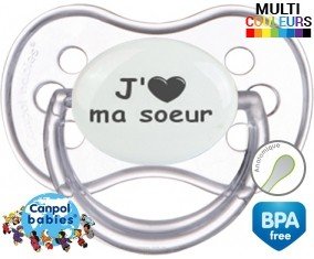 Coeur j'aime ma soeur: Sucette Anatomique-su7.fr