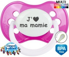 Coeur j'aime ma mamie: Sucette Anatomique-su7.fr