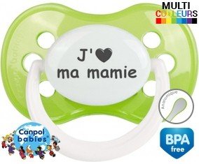 Coeur j'aime ma mamie: Sucette Anatomique-su7.fr