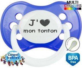 Coeur j'aime mon tonton: Sucette Anatomique-su7.fr