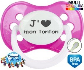 Coeur j'aime mon tonton: Sucette Anatomique-su7.fr